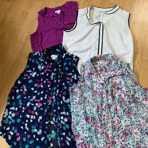 Lot of Liz Claiborne dressy tanks